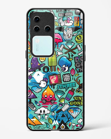Dang this Background Glass Case Phone Cover (Vivo)