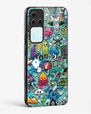 Dang this Background Glass Case Phone Cover (Vivo)