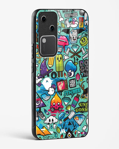 Dang this Background Glass Case Phone Cover (Vivo)