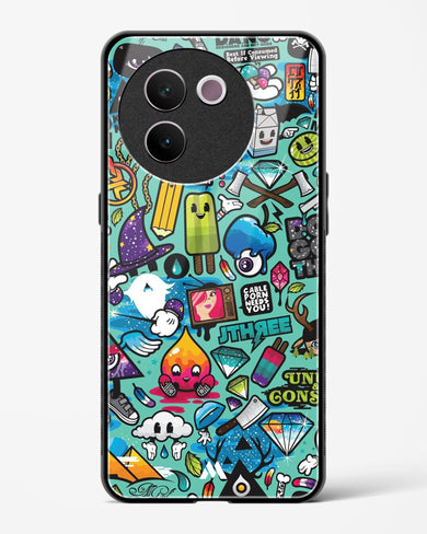 Dang this Background Glass Case Phone Cover (Vivo)