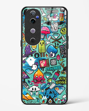 Dang this Background Glass Case Phone Cover (Vivo)