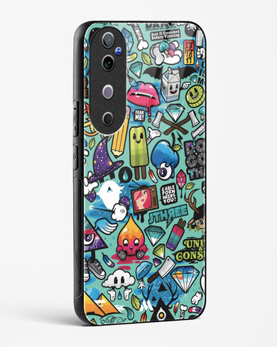 Dang this Background Glass Case Phone Cover (Vivo)