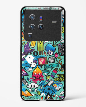 Dang this Background Glass Case Phone Cover (Vivo)