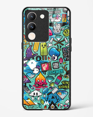 Dang this Background Glass Case Phone Cover (Vivo)