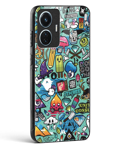 Dang this Background Glass Case Phone Cover (Vivo)