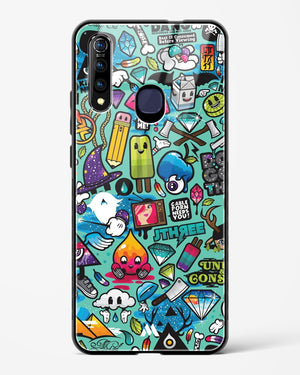 Dang this Background Glass Case Phone Cover (Vivo)