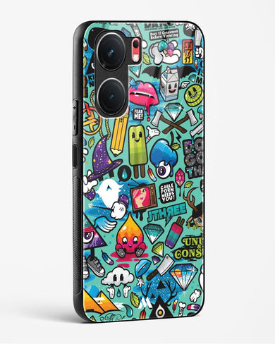 Dang this Background Glass Case Phone Cover (Vivo)