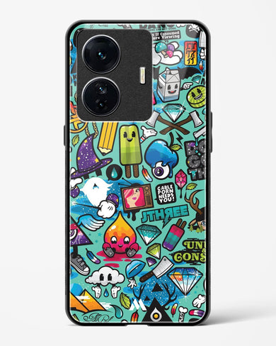 Dang this Background Glass Case Phone Cover (Vivo)