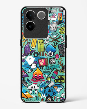 Dang this Background Glass Case Phone Cover (Vivo)