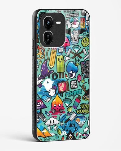 Dang this Background Glass Case Phone Cover (Vivo)