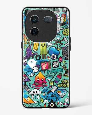 Dang this Background Glass Case Phone Cover (Vivo)