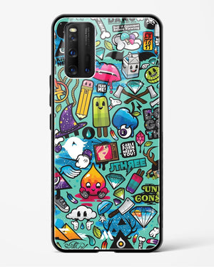 Dang this Background Glass Case Phone Cover (Vivo)