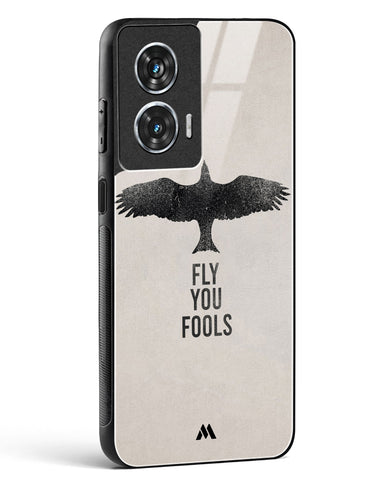 Fly you Fools Glass Case Phone Cover (Motorola)