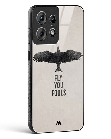 Fly you Fools Glass Case Phone Cover (Motorola)