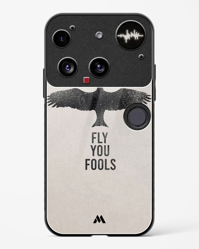 Fly you Fools Glass Case Phone Cover (Nothing)