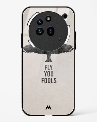Fly you Fools Glass Case Phone Cover (Nothing)