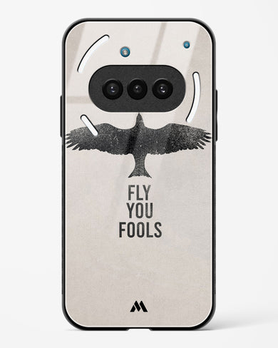 Fly you Fools Glass Case Phone Cover (Nothing)