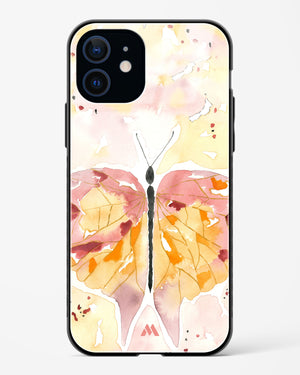 Quirky Butterfly Glass Case Phone Cover (Apple)