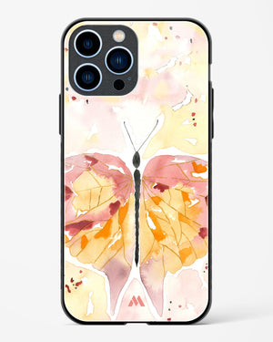 Quirky Butterfly Glass Case Phone Cover (Apple)