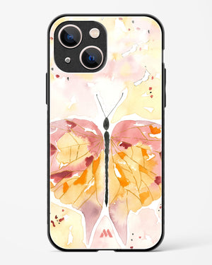 Quirky Butterfly Glass Case Phone Cover (Apple)