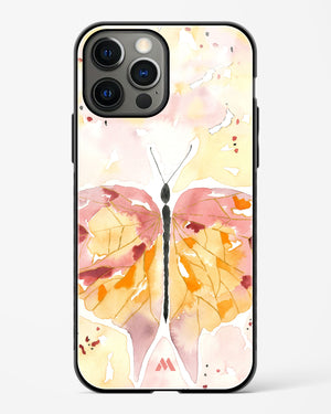 Quirky Butterfly Glass Case Phone Cover (Apple)