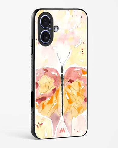 Quirky Butterfly Glass Case Phone Cover (Apple)