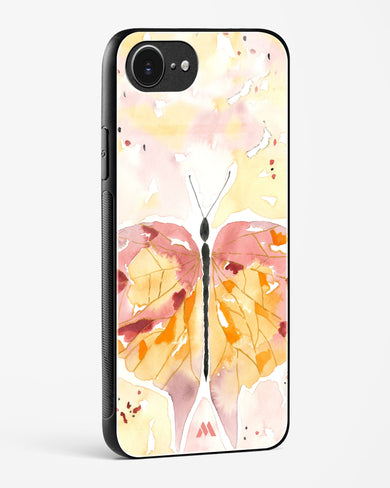 Quirky Butterfly Glass Case Phone Cover (Apple)