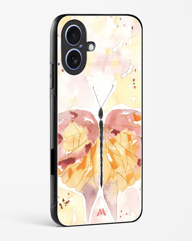 Quirky Butterfly Glass Case Phone Cover (Apple)