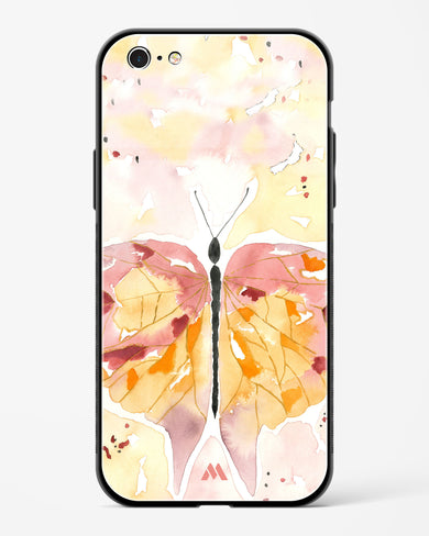 Quirky Butterfly Glass Case Phone Cover (Apple)