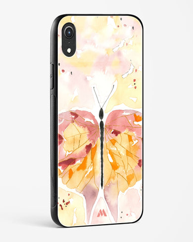 Quirky Butterfly Glass Case Phone Cover (Apple)