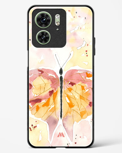 Quirky Butterfly Glass Case Phone Cover (Motorola)