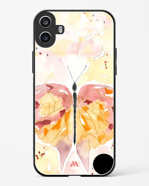 Quirky Butterfly Glass Case Phone Cover (Nothing)