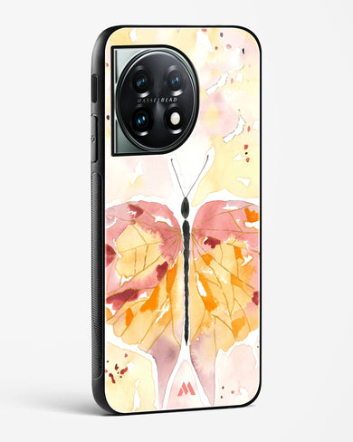 Quirky Butterfly Glass Case Phone Cover (OnePlus)