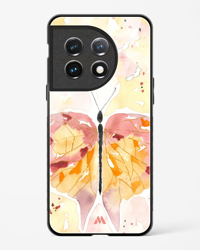 Quirky Butterfly Glass Case Phone Cover (OnePlus)