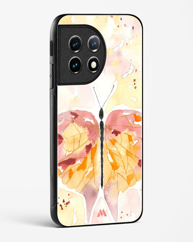 Quirky Butterfly Glass Case Phone Cover (OnePlus)