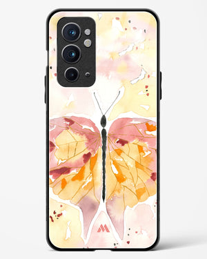 Quirky Butterfly Glass Case Phone Cover-(OnePlus)