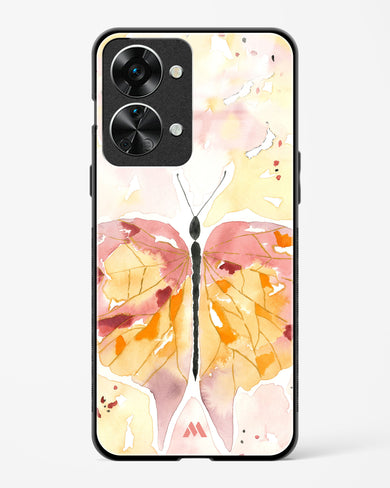 Quirky Butterfly Glass Case Phone Cover (OnePlus)