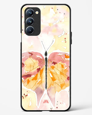 Quirky Butterfly Glass Case Phone Cover (Oppo)