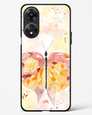 Quirky Butterfly Glass Case Phone Cover (Oppo)