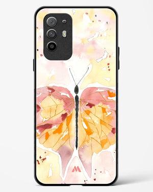 Quirky Butterfly Glass Case Phone Cover (Oppo)