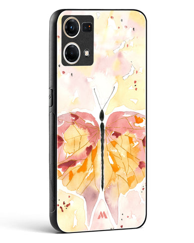 Quirky Butterfly Glass Case Phone Cover (Oppo)
