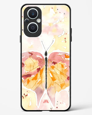 Quirky Butterfly Glass Case Phone Cover (Oppo)