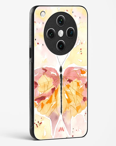 Quirky Butterfly Glass Case Phone Cover (Oppo)
