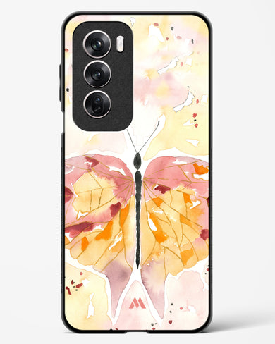 Quirky Butterfly Glass Case Phone Cover (Oppo)