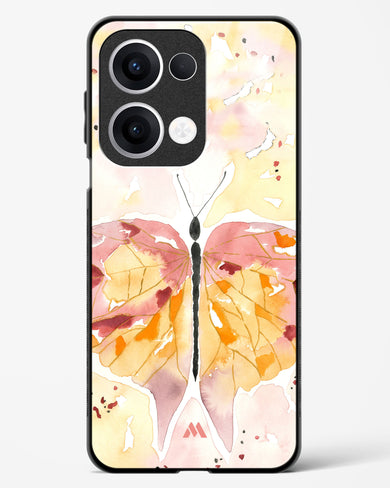 Quirky Butterfly Glass Case Phone Cover (Oppo)