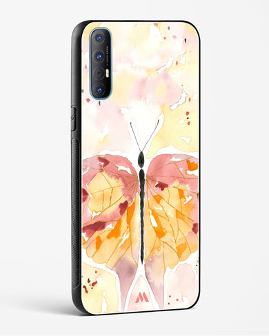 Quirky Butterfly Glass Case Phone Cover (Oppo)