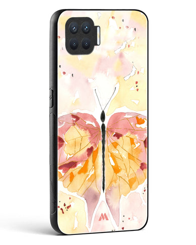 Quirky Butterfly Glass Case Phone Cover (Oppo)