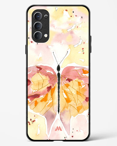 Quirky Butterfly Glass Case Phone Cover (Oppo)