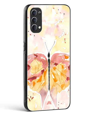 Quirky Butterfly Glass Case Phone Cover (Oppo)