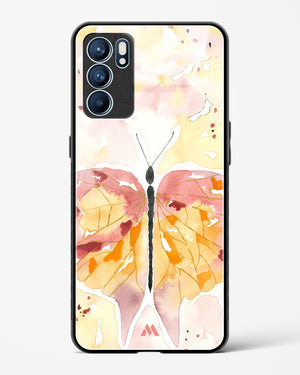 Quirky Butterfly Glass Case Phone Cover (Oppo)